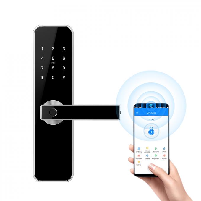 Intelligenter Zimmertür-Verschluss-Sicherheits-Fingerabdruck-drahtloser Bluetooth TTLock intelligenter Verschluss APP Digital 0
