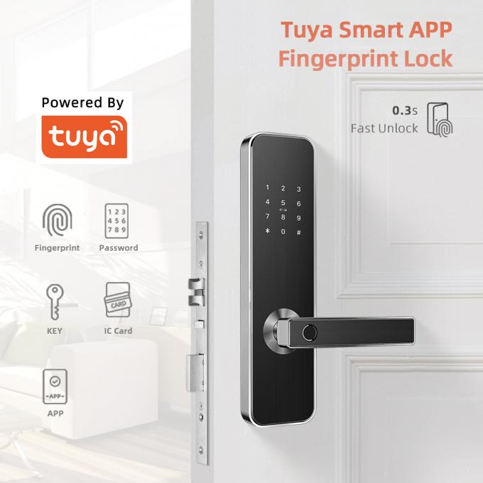 Intelligente Bluetooth-Türschloss Tuya-App-Systemsteuerungen für Hauptgebrauch 0