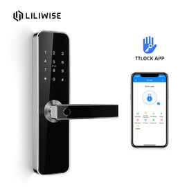 Türschloss-Touch Screen Steuermanövrierbare Fingerabdruck-Bluetooth-Funktion DCs 6V drahtloses elektronisches