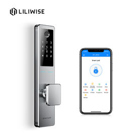 Bluetooth-Türschloss-Edelstahl-Zylinderschloss-Fingerabdruck Pin-Schlüssel entriegeln