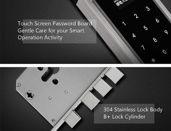 Mehrfache Keyless Hotel-Türschlösser, Passwort-elektronisches Tastatur-Türschloss 0