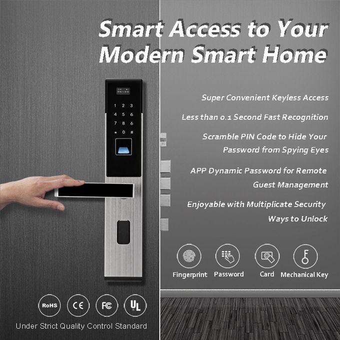 Passwort-elektronischer Haustür-Verschluss, intelligente Keyless Eintritts-Verschlüsse Rfid 1
