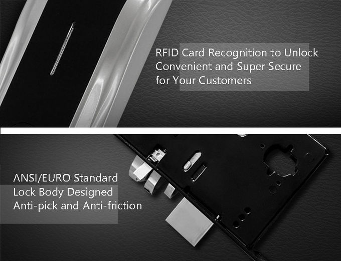 RFID-Hotel-elektronische Türschlösser, elektronisches Haus schließt Big Data-Kapazität zu 2