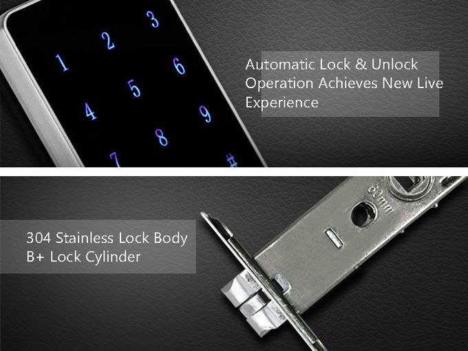 Passwort-Tastatur-Bluetooth-Türschloss-Selbst, der die 5000mal-Lebensdauer zuschließt 2