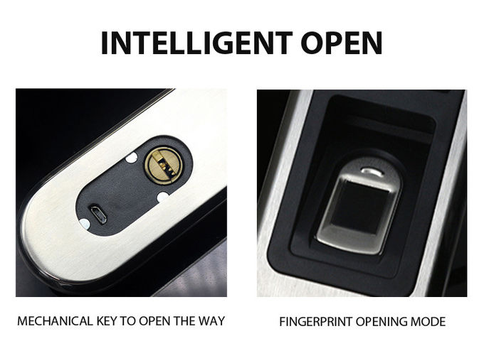 Intelligenter Wohnungs-Türschloss-Fingerabdruck-Superlanglebiges gut für Haus 2