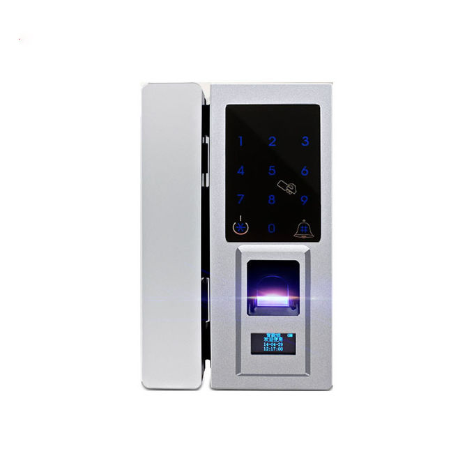 Kombinations-Glas-Türschloss intelligenter Sicherheits-biometrischer Fingerabdruck-Digital elektronisches 0