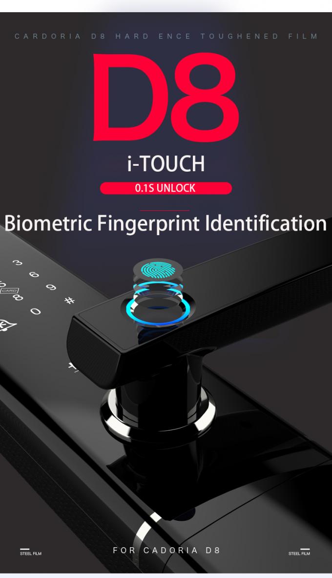 Intelligenter großer Platten-Fingerabdruck-Zink-Legierungs-Bluetooth-Tür-Warnungs-Verschluss 1