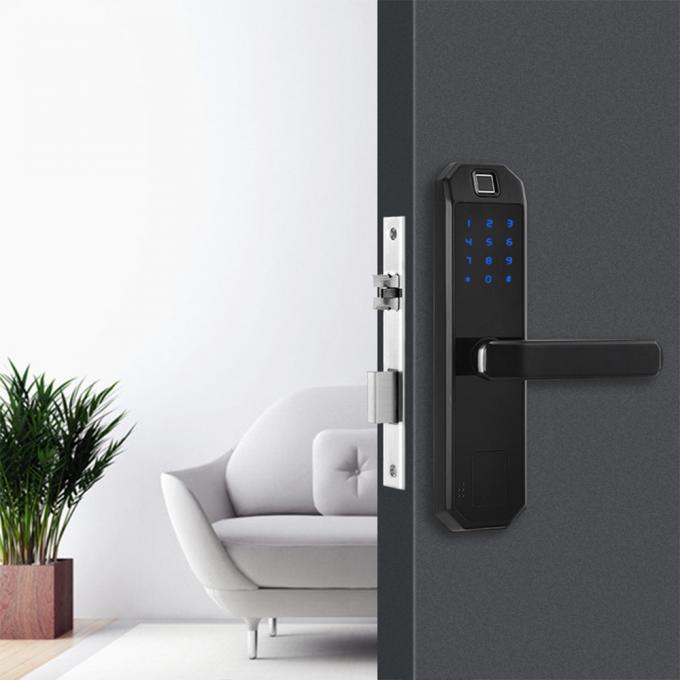 Elektrisches Fingerabdruck-Türschloss des drahtlosen Netzwerks für Wohnungs-2-jährige Garantie 0