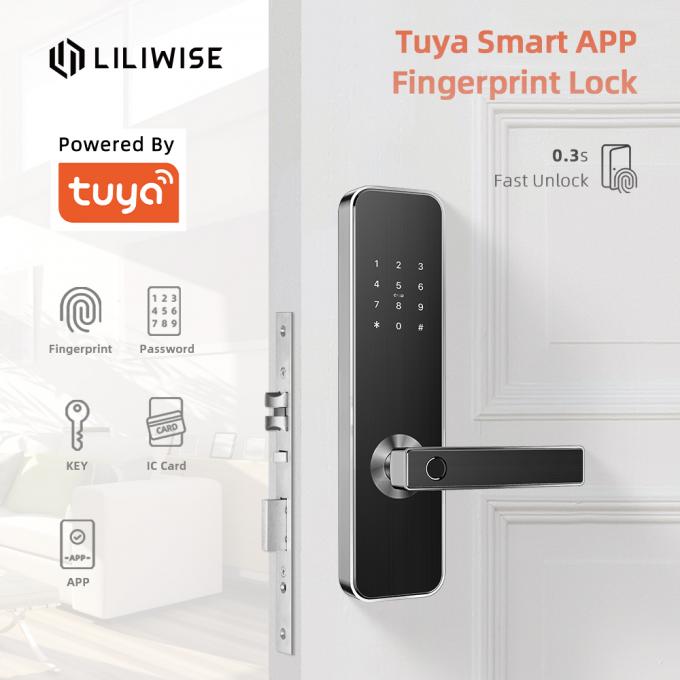 Elektronische intelligente Türschloss-Sicherheit Tuya APP WiFi für Haupt-CER-FCC ROHS 0