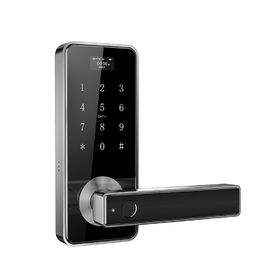 Smart Sensitive Keypad Fingerprint Door Lock With Alarm High Security