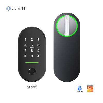 Liliwise Hot-Selling Schloss Smart Home Innenraum Tuya Ttlock Sicherheit Digital Schloss WLAN Smart Lock mit Schlüssellos