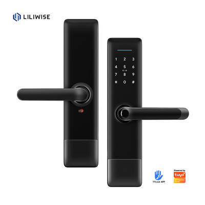 Liliwise Smart Door Lock with Cloud Storage Biometric Fingerprint for Residential and Airbnb Use