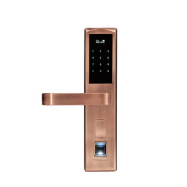 Hölzernes Tür-elektronisches Türschloss-Fingerabdruck-Sicherheitssystem-lange Batteriedauer-Spanne