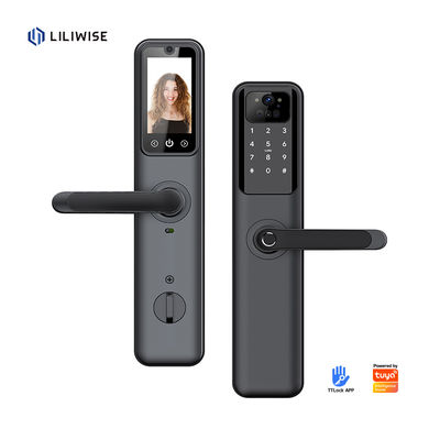 Tuya Smart Door Lock mit Fingerabdruck Gesichtserkennung WiFi Bluetooth