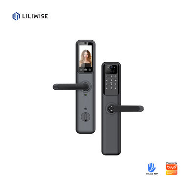 Smart Door Lock mit Fingerabdruck, WiFi und Bluetooth für Holz- und Stahltüren