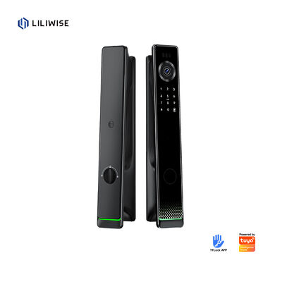 Liliwise Wasserdicht Fingerabdruck Smart Lock Ttlock Tuya Gesichtserkennung Wifi 3D Smart Door Lock mit Kamera Wifi