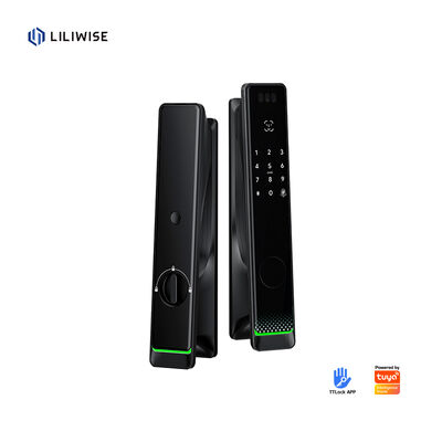 Liliwise Security Tuya Wifi Cerradura Intelligente Elektronische Smart-Schlösser Fingerabdrücke Schlüssellose Ttlock Digitale Tür Smart Lock