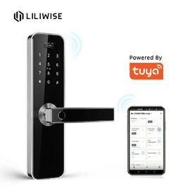 Elektronischer Fingerabdruck-Passwort-Karte Wifi-Türschloss Türschloss-Wohnsitz Tuya Airbnb intelligentes