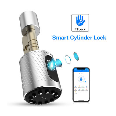 Sicherheits-Bluetooth APP-Fingerabdruck-biometrisches intelligentes Zylinder-Türschloss