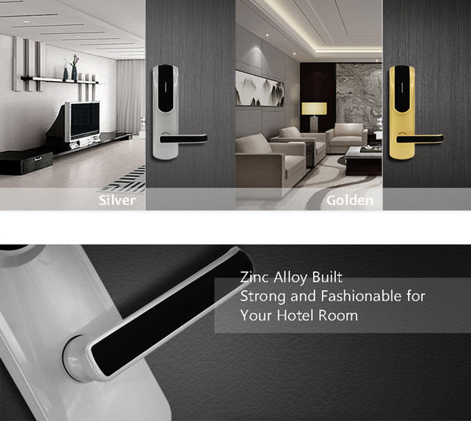 Intelligentes Hotel-Keyless Eingangstür-Verschluss, elektronischer Haustür-Verschluss des Edelstahl-304 1