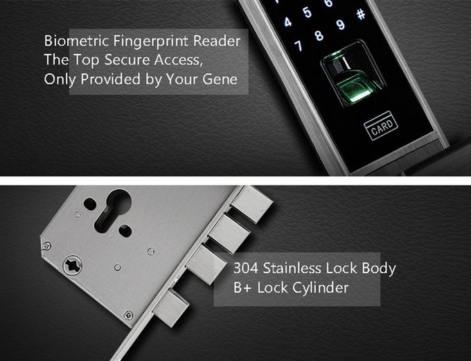 Intelligenter Digital-Haustür-Verschluss, Touch Screen Passwort automatisiertes Türschloss 1