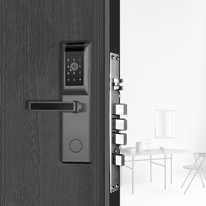 Billigstes schwarzes Türschloss Digital Bluetooth WiFi für Wohnung 1